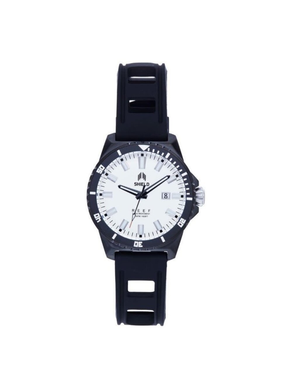 NWT Shield Reef White Dial Men's Watch